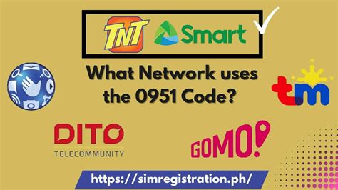 0951 what network|Iba pa.